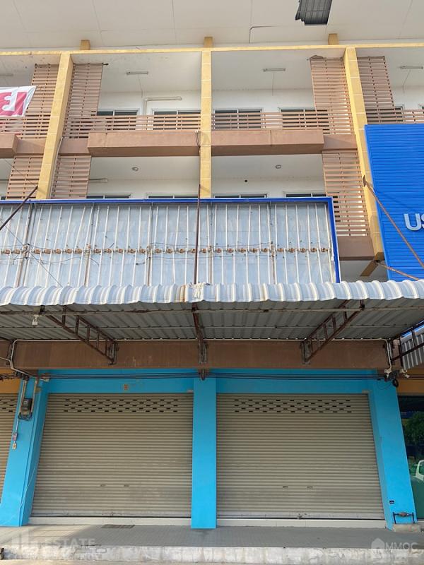 Sell 4storey commercial building, 2 booths (blue building), next to